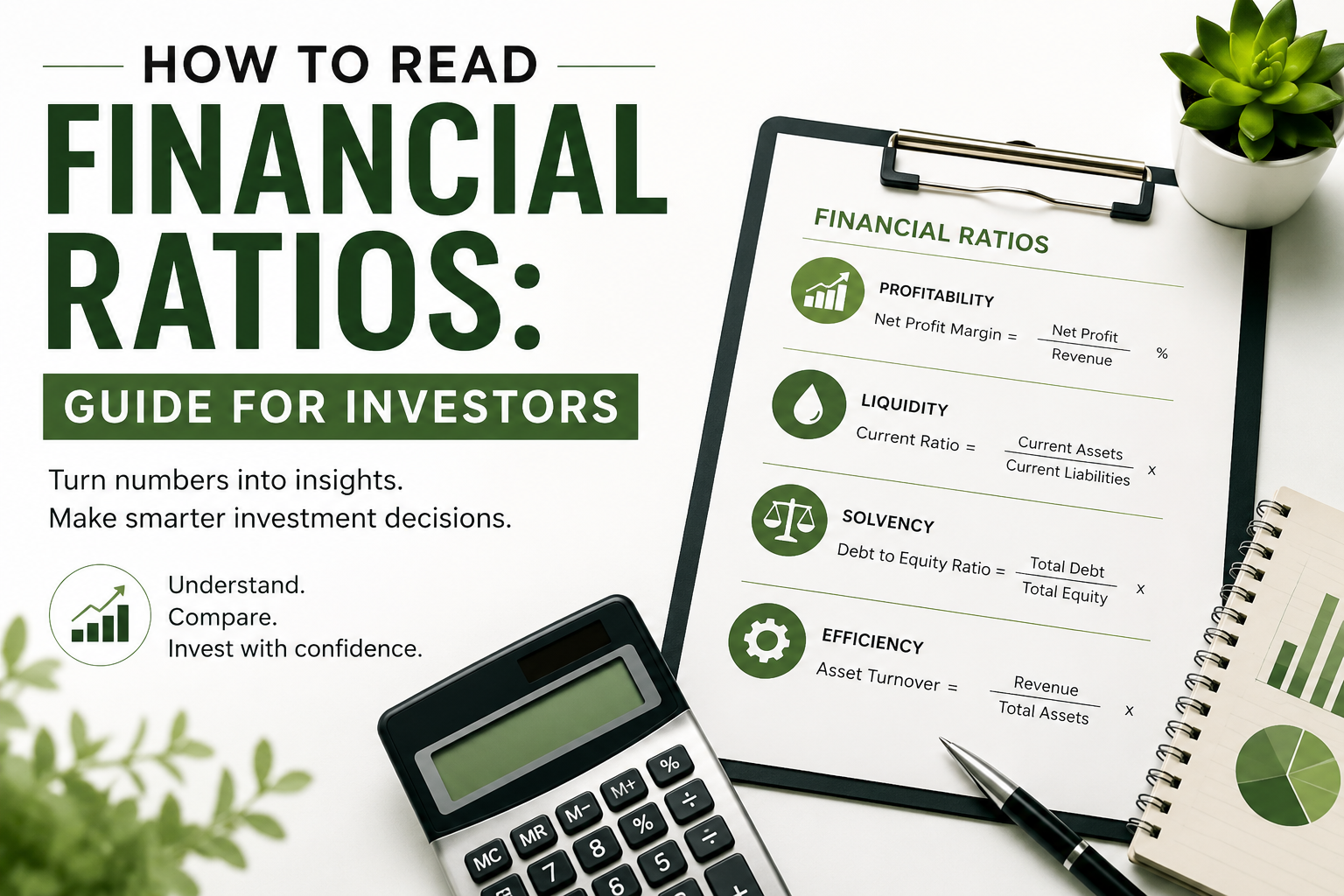 How to Read Financial Ratios: A Practical Guide for Investors